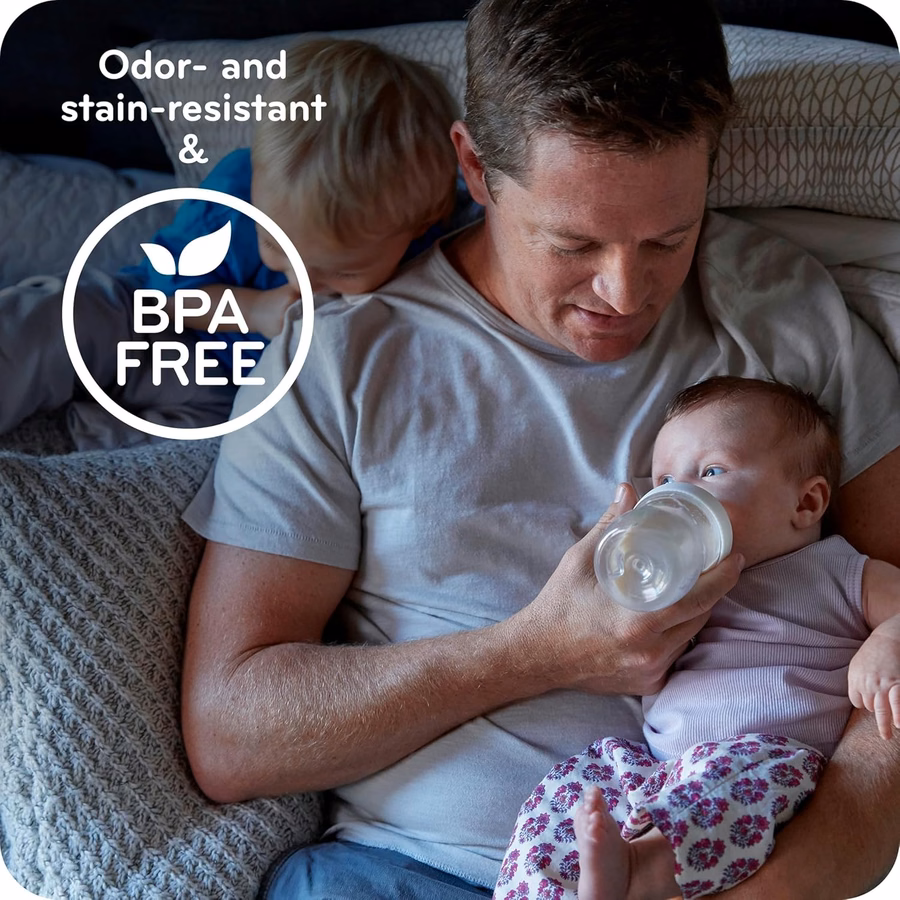Biberon NUK Simply Natural avec SafeTemp : Bébé