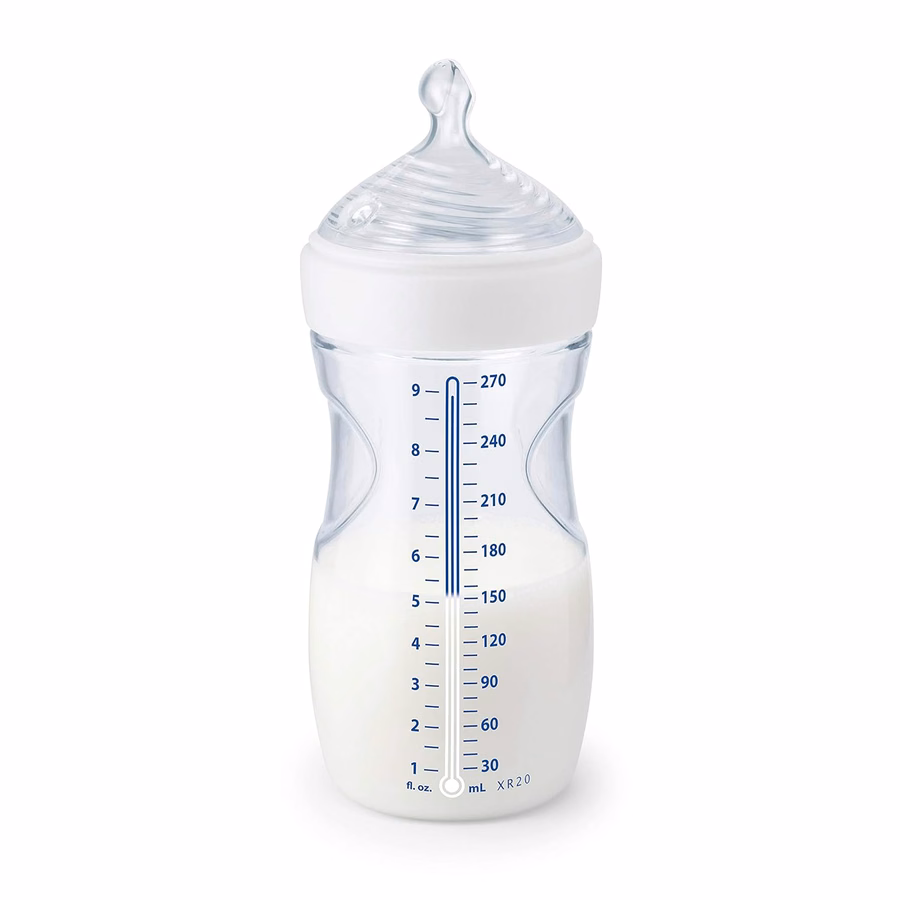 Coffret cadeau de 4 biberons NUK Simply Natural avec SafeTemp : Bébé