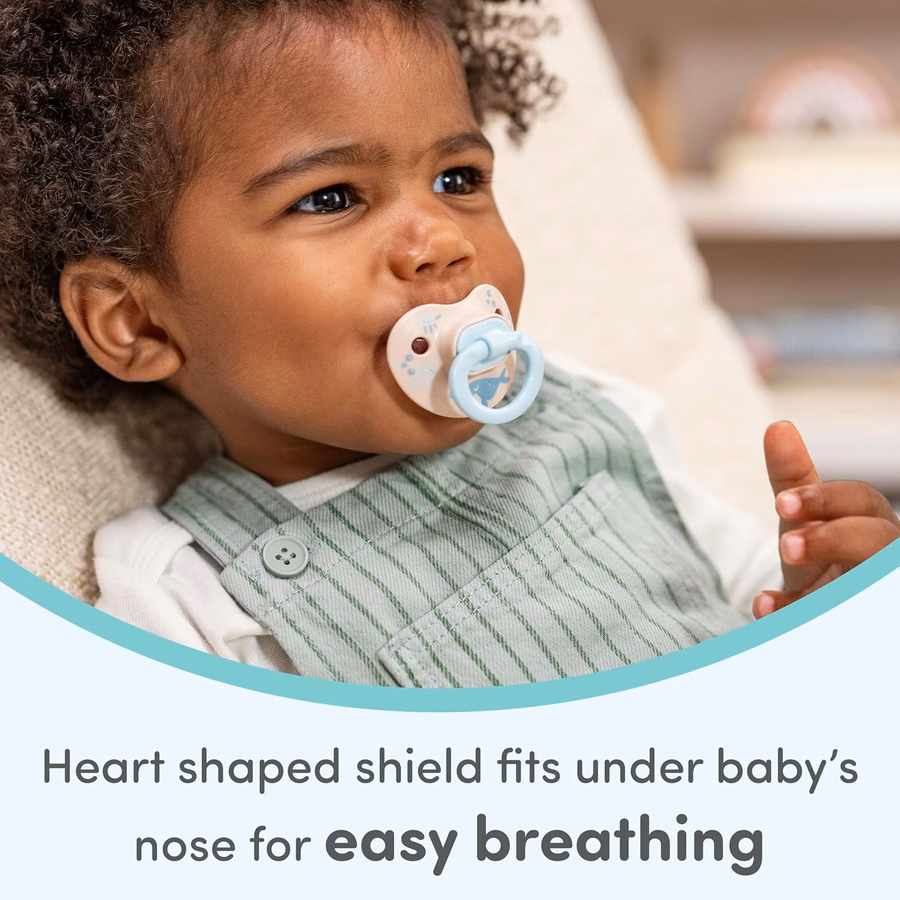 Sucette orthodontique classique NUK First Choice, pour nouveau-né de 0 à 6 mois, couleur neutre, indispensable pour bébé, lot de 5 : Santé et Maison