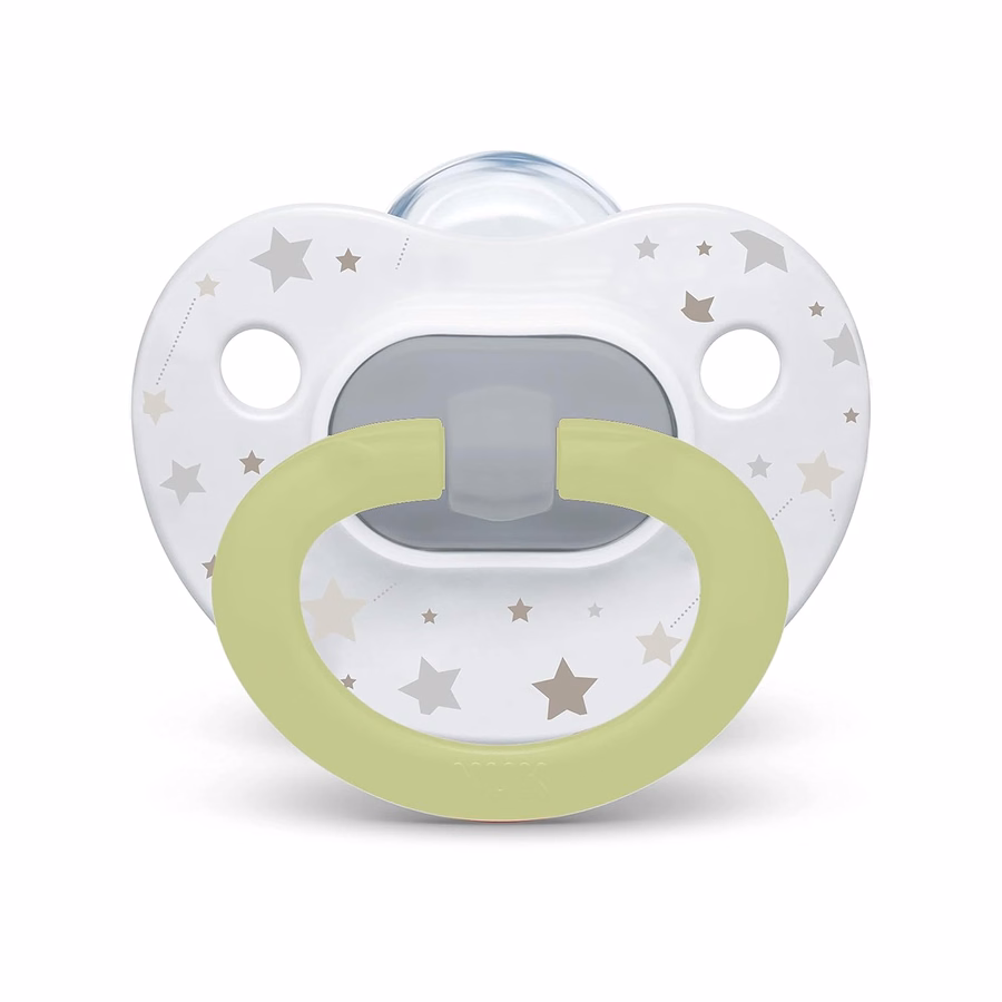 Sucette orthodontique classique NUK First Choice, pour nouveau-né de 0 à 6 mois, couleur neutre, indispensable pour bébé, lot de 5 : Santé et Maison