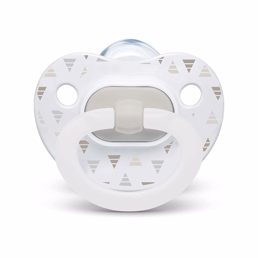 Sucette orthodontique classique NUK First Choice, pour nouveau-né de 0 à 6 mois, couleur neutre, indispensable pour bébé, lot de 5 : Santé et Maison