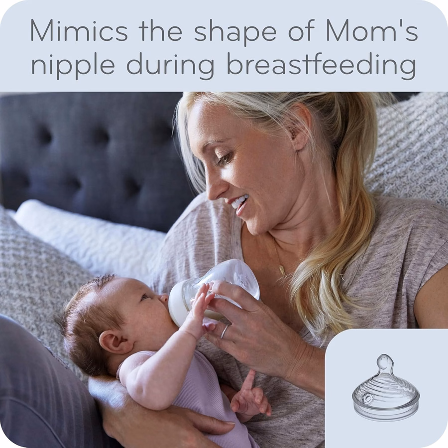 Coffret cadeau nouveau-né NUK Smooth Flow Anti-Coliques Biberon, exclusivité Amazon : Bébé