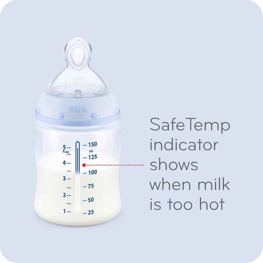 Biberon anti-coliques NUK Smooth Flow : Bébé