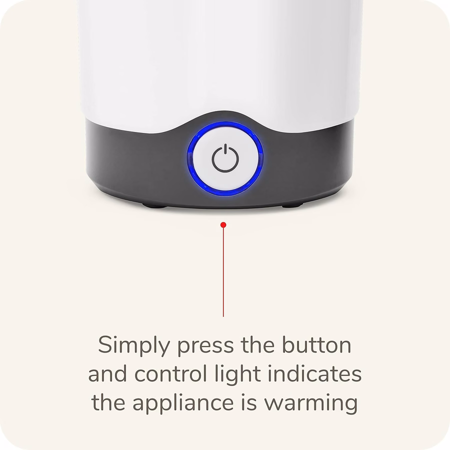 Chauffe-biberon NUK Thermo Express - Chauffage vapeur rapide et doux, un indispensable portable et efficace pour les nouveau-nés : Santé et Maison